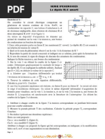 Série d'exercices - Physique RLC amortie - Bac Sciences exp (2012-2013) Mr Barhoumi Ezedine.pdf
