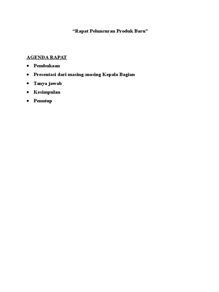 Rapat Peluncuran Produk Baru2