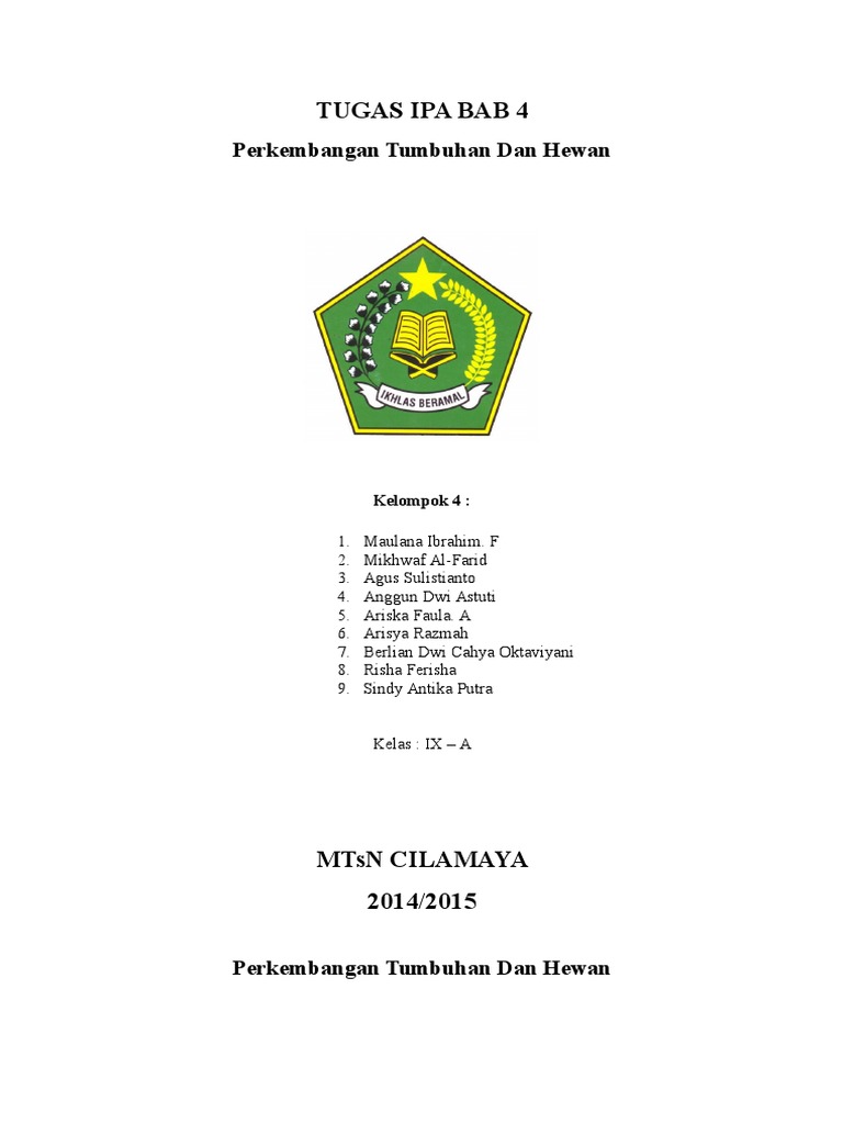 Perkembangbiakan Secara Vegetatif