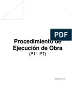 Procedimiento Ejecucion Obra