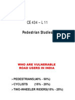 CE434 L11 Pedestrian