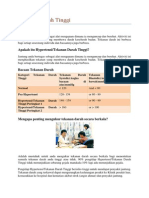 Tekanan Darah Tinggi