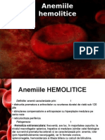 Anemii Hemolitice