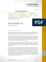 Newsletter 1 proyecto PROINNOMADERA