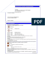 MSDS Template