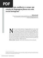 Redes sociais, mulheres e corpo