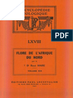 Flore de l'Afrique Du Nord (Maroc, Algérie, Tunisie, Tripolitaine, Cyrénaïque Et Sahara), Vol. 13, R. Maire (1967)