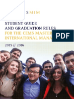 Cems Student Guide 2015/16