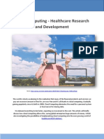 Cloud Computing - Healthcare Research and Development - Jeff Nevil