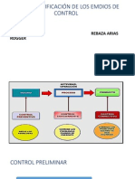 Tipos y Clasificación de Los Emdios de Control