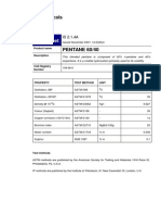 Pentane6040 Data Sheet-Shell Chemicals