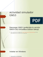Actividad Simulador gns3
