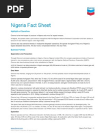 Nigeria Fact Sheet