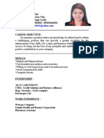 Marj Resume