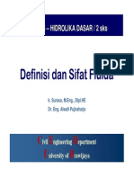 02 - Definisi Dan Sifat Fluida PDF