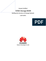 HCNA-Storage Building The Structureof Storage Network Lab Guide V2.1
