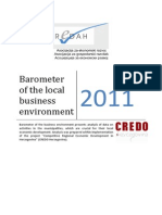 Barometer of the Local Business Environment