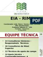 Apresentação Eia-Rima - Eia 12.12.2012 - Elci