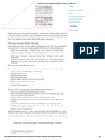 Contoh Surat Kuasa Yang Baik Dan Benar Terbaru - Contoh Surat PDF