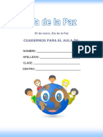 Cuaderno Dia de La Paz Actividades