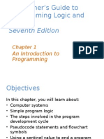 A Beginner's Guide To Programming Logic and Design: Seventh Edition