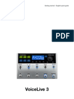 Tc-helicon Voicelive 3 Quick Guide English