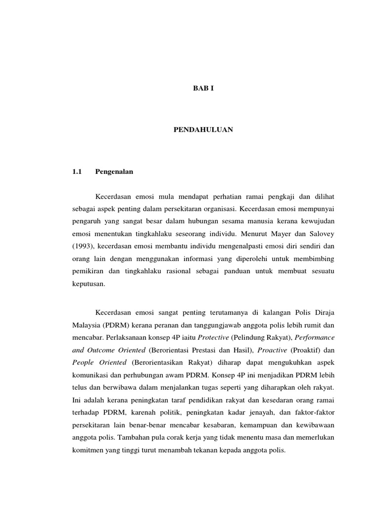 Kecerdasan Emosi | PDF | Karier & Perkembangan | Pengembangan Diri