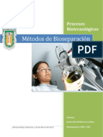 Métodos de Bioseparación