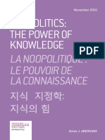 Idriss J. Aberkane: Noopolitics: The Power of Knowledge