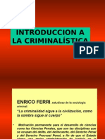 Introduccion A La Criminalistica 1