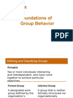 Foundations of Group Behavior