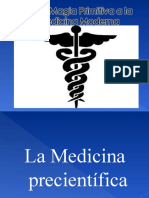 De La Magia Primitiva A La Medicina Moderna