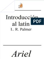 Introducción Al Latín - L. R. Palmer