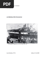 As Migrações Italianas.2