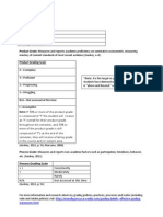 Ms Gorczyca High Performing Report Card Sample