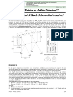 Examen de Analisis Estructural i 2013