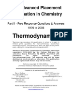 Thermodynamics AP Chemistry