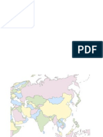 Mapa politico mudo de Asia