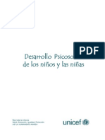 Desarrollo Psicosocial de Niños Y Niñas