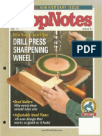 ShopNotes #61 - Drill Press Sharpening Wheel