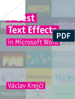 7 Best Text Effects in Microsoft Word