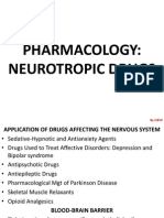 Pharmacology Neurotropic Drugs 2015