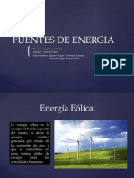 Fuentes de Energia