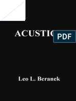 Beranek Leo L Acustica Spanish