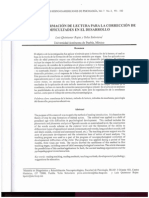 Método de Formacion de La Lectura Para La Correcion de Dificultades en El Desarrollo