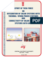 CEA Task Force Report on Grid Interactive Solar PV_Jan'10