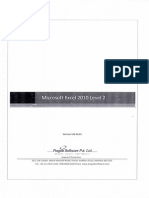 Learning EXCEL 2010 PDF