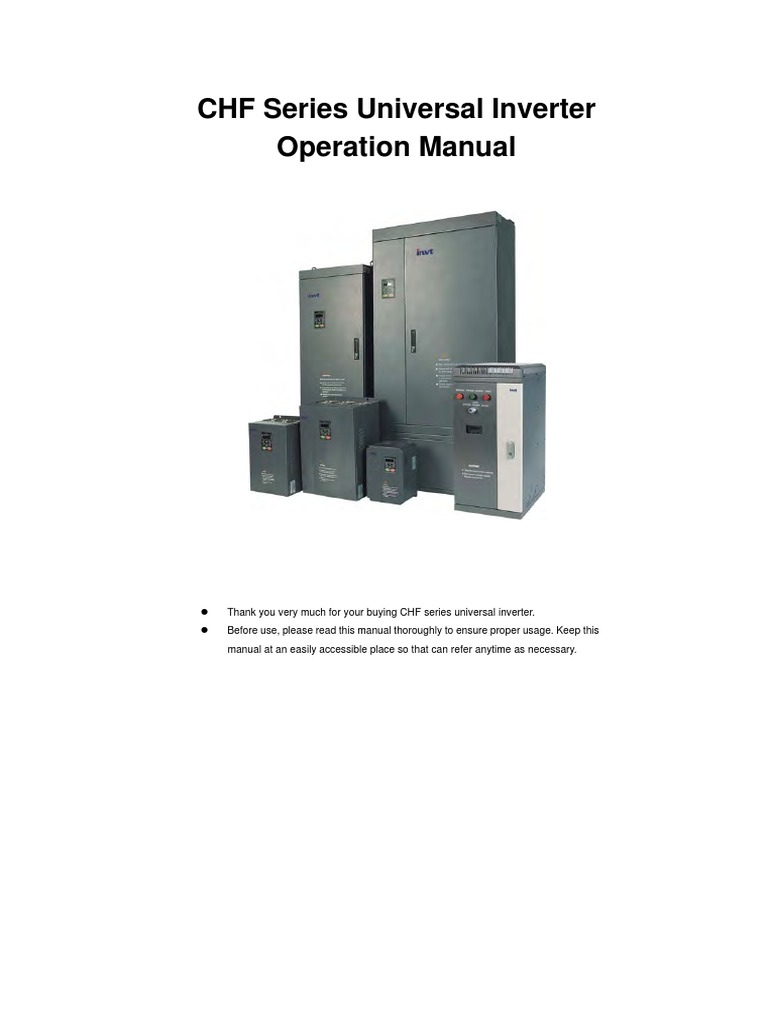 INVT CHF100 USER MANUAL PDF DOWNLOAD visual data 2