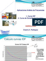 Curvas Idf Generalizadas