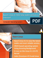 Kwort Linux 4.3 Version 